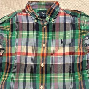 Ralph Lauren Multicolor Plaid Button-Down Shirt